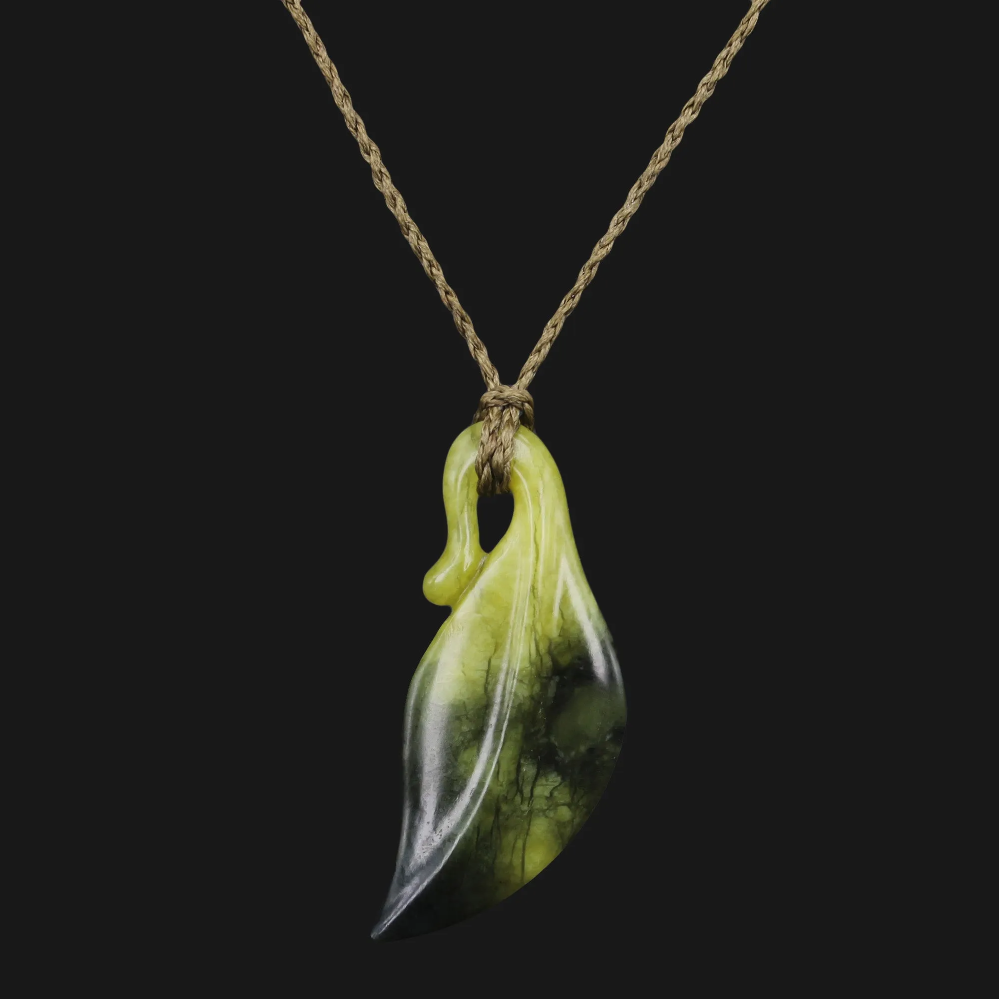 Real Jade Botanical Leaf Necklace - Perfect Graduation or Birthday Gift for Her. Unique Tree Leaf Pendant Jewelry to Shine Day to Night