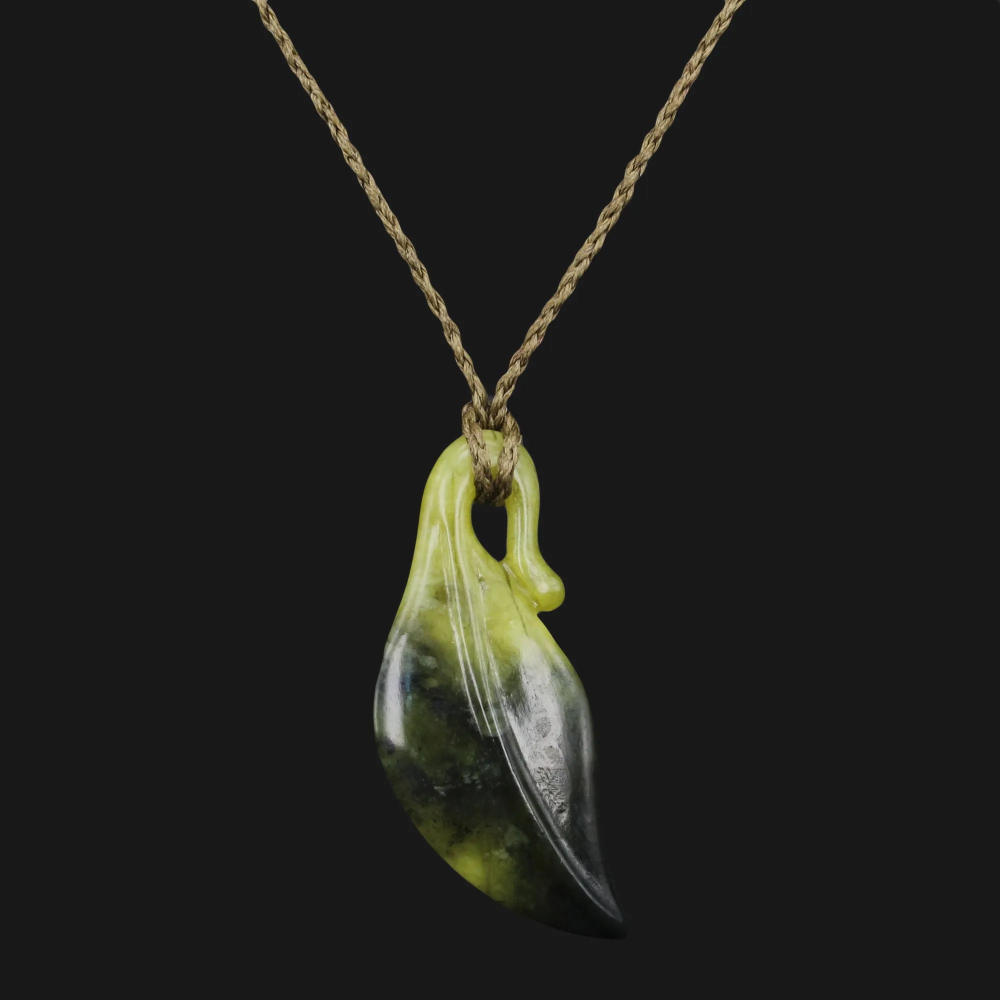 Real Jade Botanical Leaf Necklace - Perfect Graduation or Birthday Gift for Her. Unique Tree Leaf Pendant Jewelry to Shine Day to Night