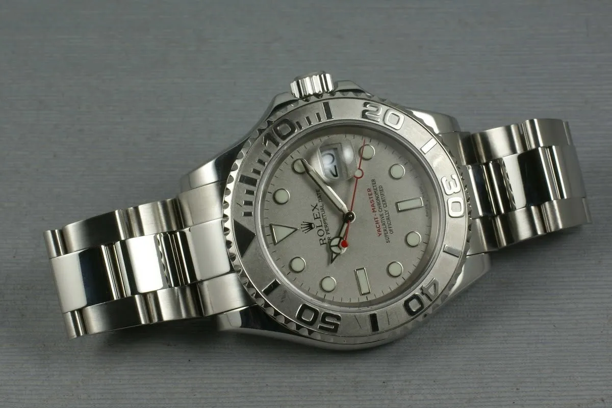 Rolex Platinum Yachtmaster 16622