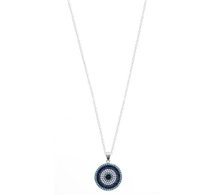 SELENE EVIL EYE NECKLACE