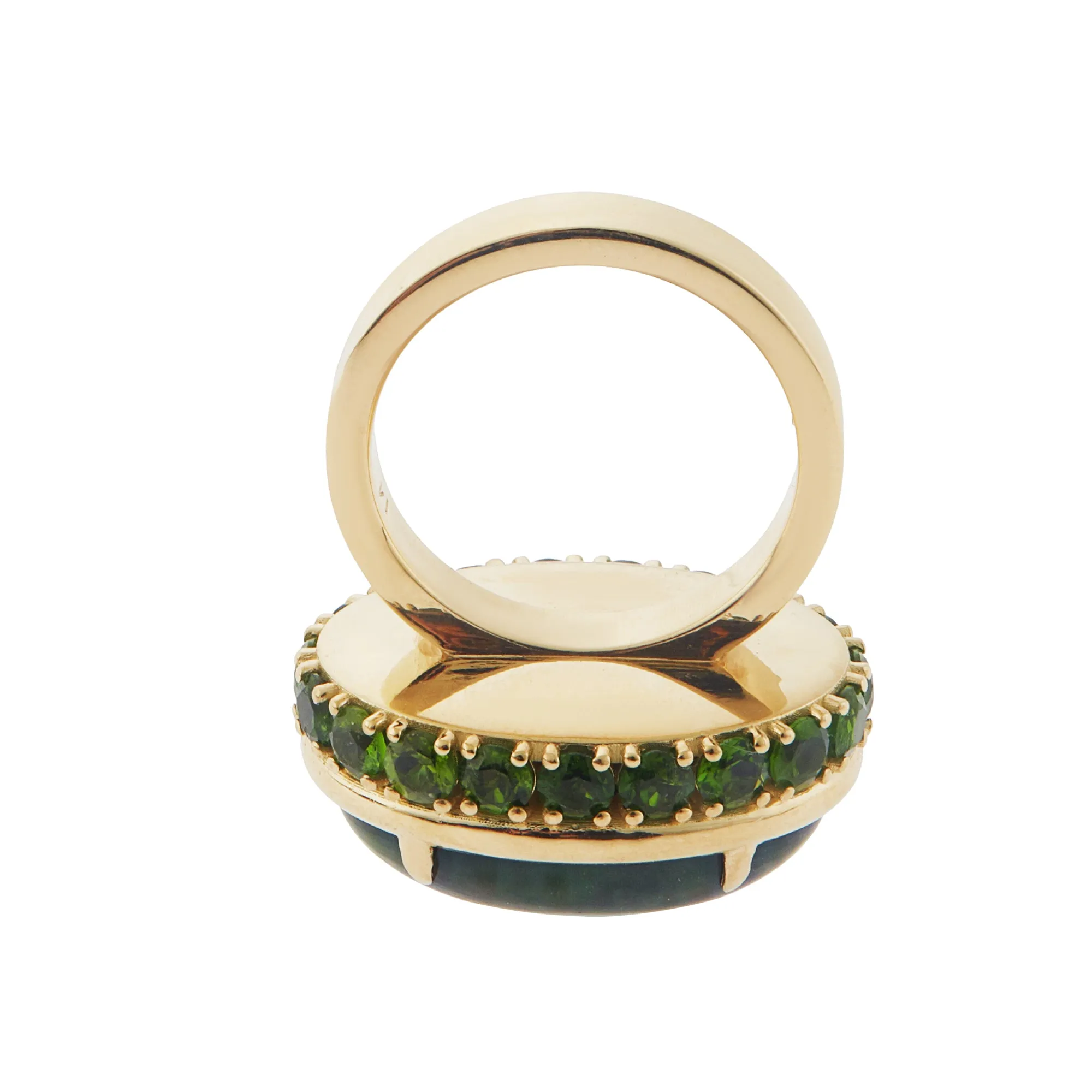Shimmer Opal Eternity Ring