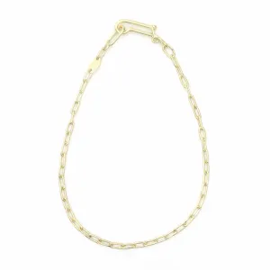 Silk Link Chain Bracelet