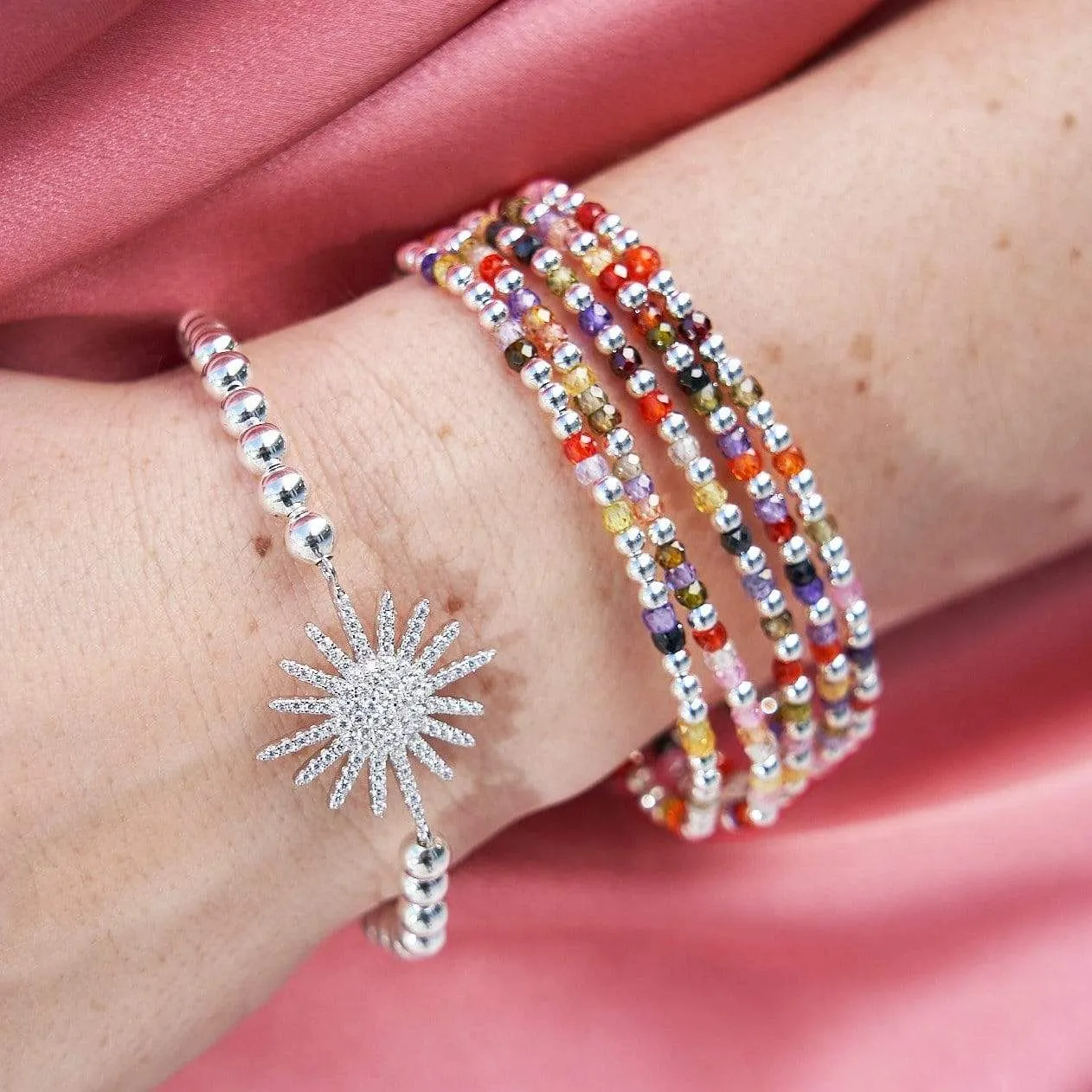 Starburst | Large Star Charm Bracelet
