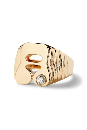 Stellar Letter Ring