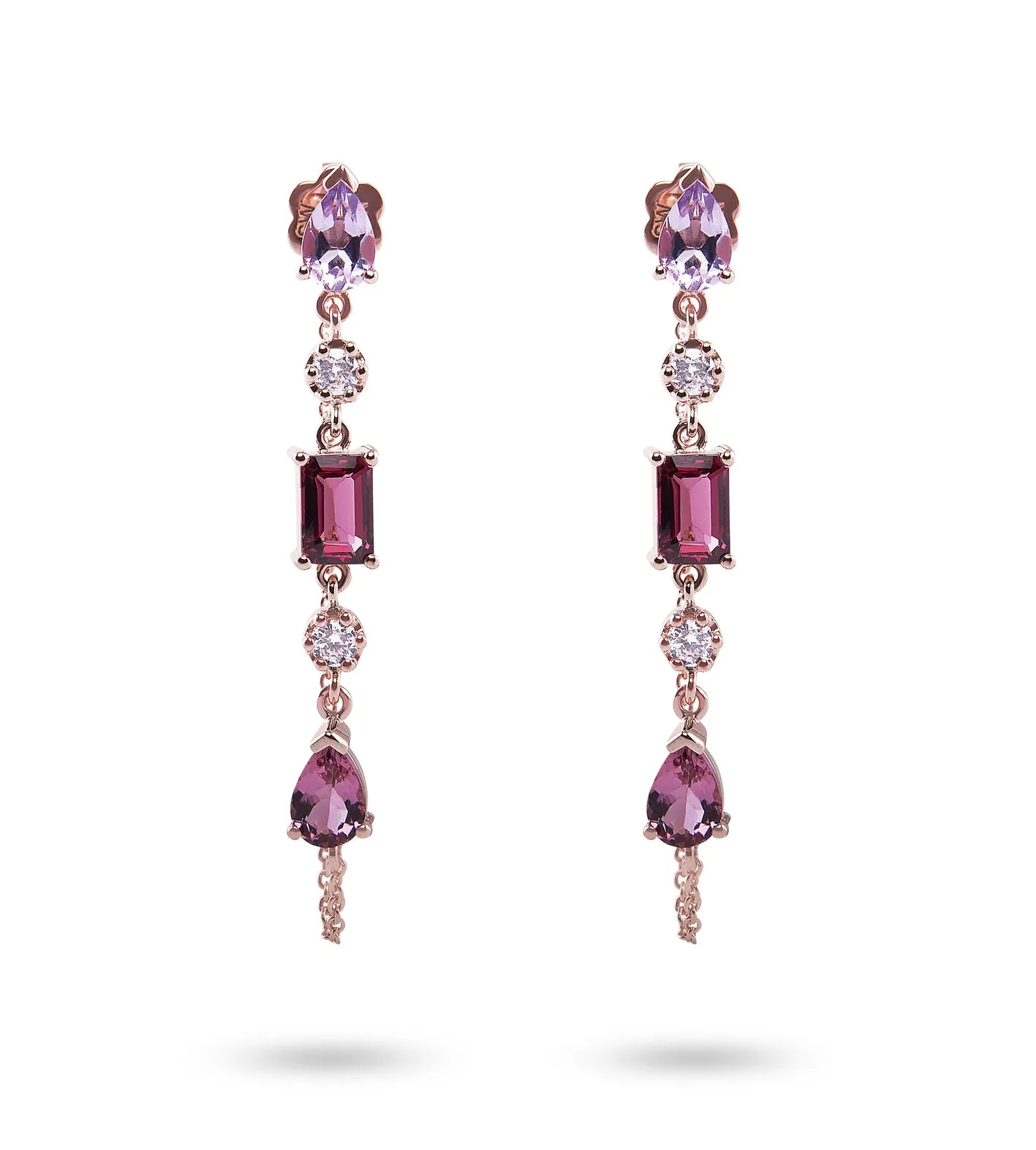 The Date Night 14K Gemstone Chain Dangles