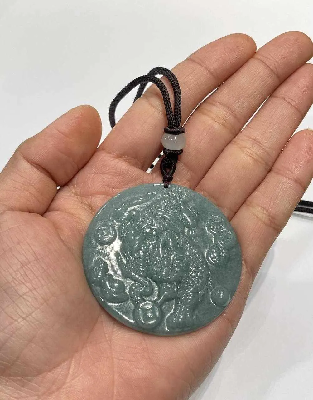 THE VAULT | Genuine Natural Myanmar Jadeite Tiger Necklace