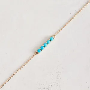 Turquoise Bar Bracelet