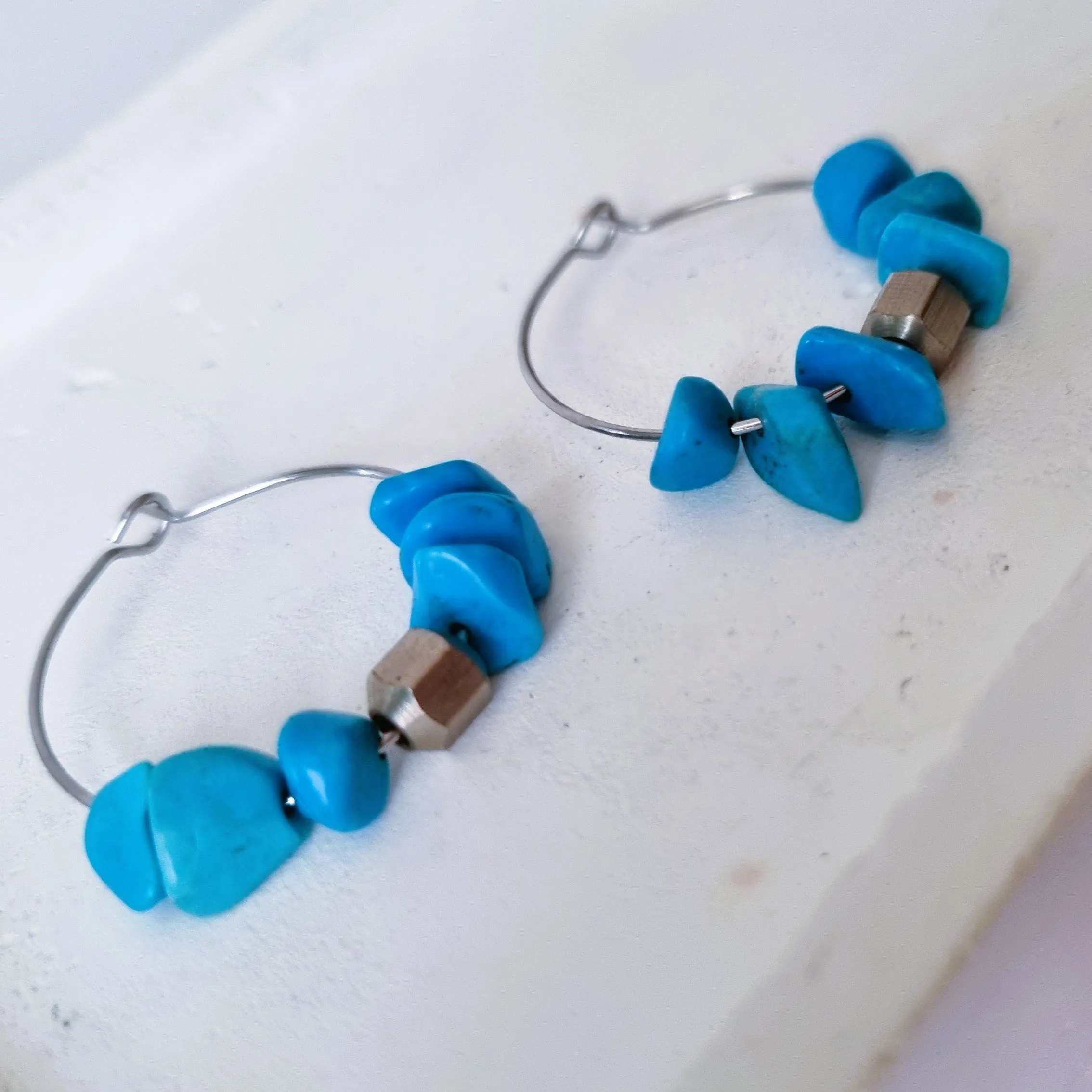 Turquoise earrings n2