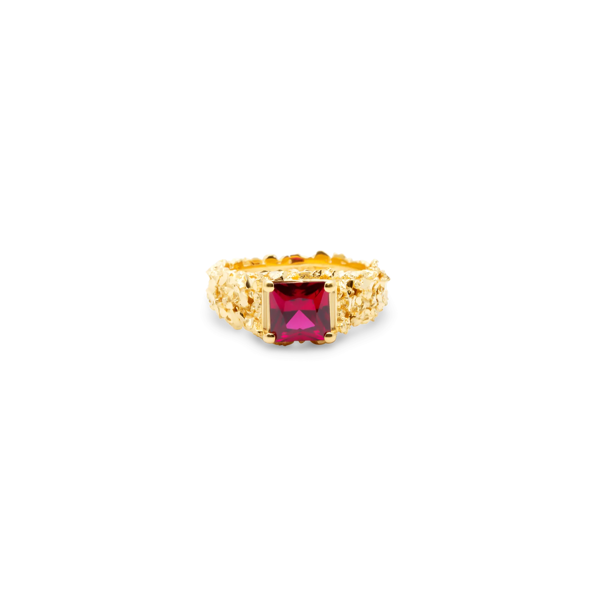 VC048 Ruby Signet Ring