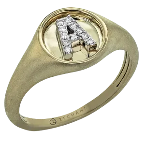 ZR2557 Right Hand Ring in 14k Gold with Diamonds